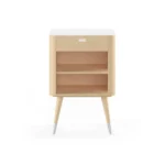 AK 2405 sängbord träben