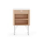 AK 2406 sängbord stålben
