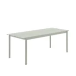 Linear Steel matbord 200×75 cm