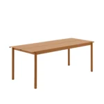 Linear Steel matbord 200×75 cm