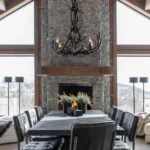 Antler taklampa stor