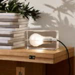 Block bordslampa stor