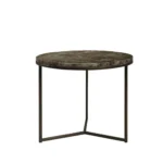 Cedes sidobord / soffbord Ø60 cm marmor