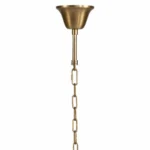 Crown taklampa rund