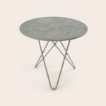 O table matbord Ø100 cm marmor