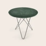 O table matbord Ø100 cm marmor