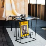 Minne Mae sidobord / tidningsställ