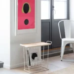 Minne Mae sidobord / tidningsställ