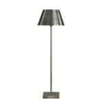 Pewter bordslampa