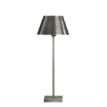 Pewter bordslampa
