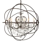 Rome crystal taklampa
