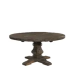 Salvage matbord runt