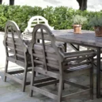 Vintage karmstol teak