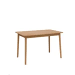 ZigZag matbord 120 cm hel skiva