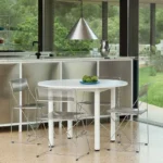 Annex matbord runt