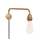 Edison vägglampa arm upp