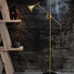 Megafon golvlampa