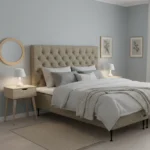 Ekens Sänggavel knappad