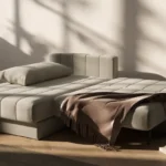 Akello bäddsoffa med divan