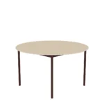 Base matbord runt