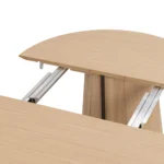 Collum matbord runt med ilägg