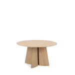 Collum matbord runt med ilägg