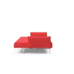 Jilis bäddsoffa med armstöd