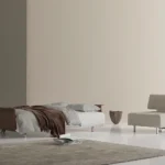 Long Horn bäddsoffa med armstöd