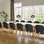 Malli matbord rektangulärt med förlängning