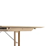 Malli matbord rektangulärt med förlängning