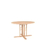 Malli matbord runt med ilägg