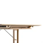 Malli matbord rektangulärt med förlängning