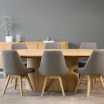 SM115 matbord med ilägg butterfly