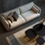 Bloom soffa 3-sits med ben eller sockel