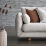 Bloom divansoffa med ben eller sockel