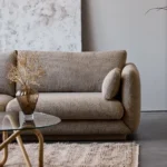 Bloom divansoffa med ben eller sockel