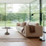 Bloom soffa 3-sits med ben eller sockel