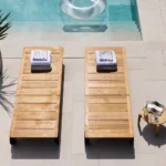 Koster solsäng teak