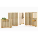 Ondulé Screen rumsavdelare