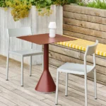 Palissade Cone cafébord 65×65 cm