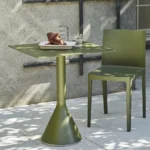 Palissade Cone cafébord 65×65 cm