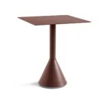 Palissade Cone cafébord 65×65 cm