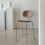 Piet Hein barstol krom