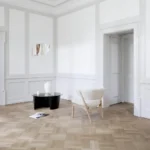 Sibast No 7 loungestol fårskinn