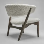 Sibast No 7 loungestol fårskinn