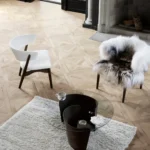 Sibast No 7 loungestol långt fårskinn