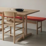 Mogensen 3172 bänk utan rygg