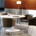 Cabin karmstol metallben