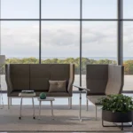 Cross sidobord justerbart