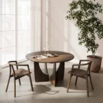 Longboat matbord runt